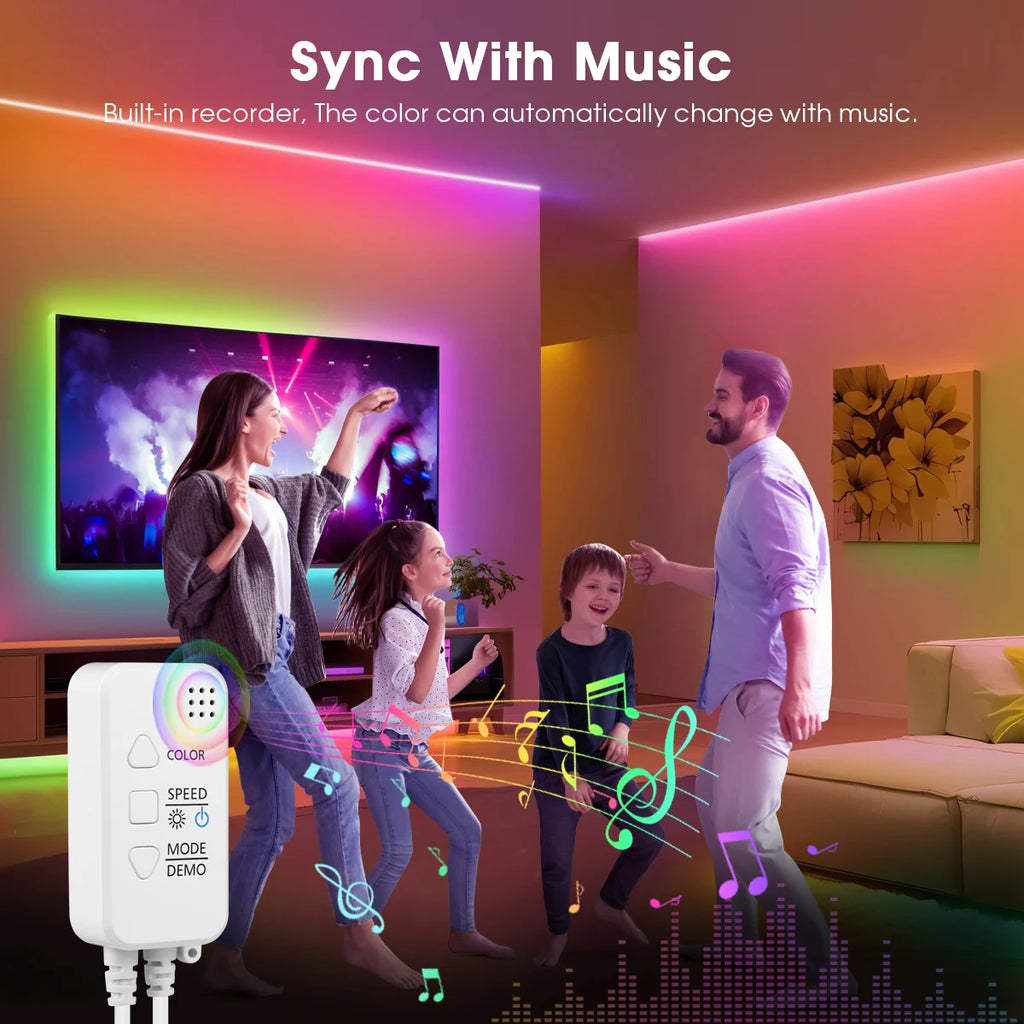 TUYA Smart DC12V RGBIC COB Strip Light 576Leds/M WS2811 Support APP Voice Control Segmented Dimming Alexa Google Home Room Decor